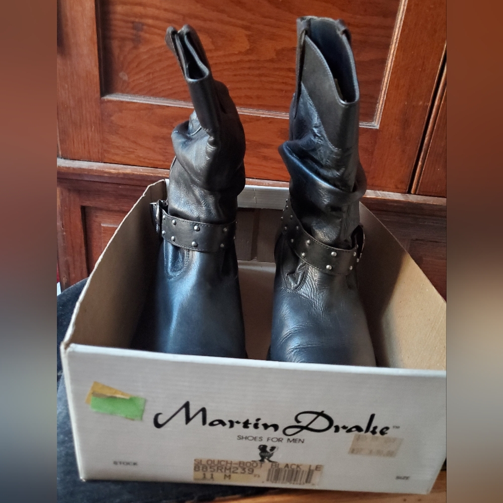 SOLD!! MARTIN DRAKE BOOTS MENS SIZE 11 - Picture 15 of 16